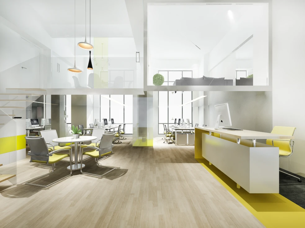 Modern commercial interior design for offices